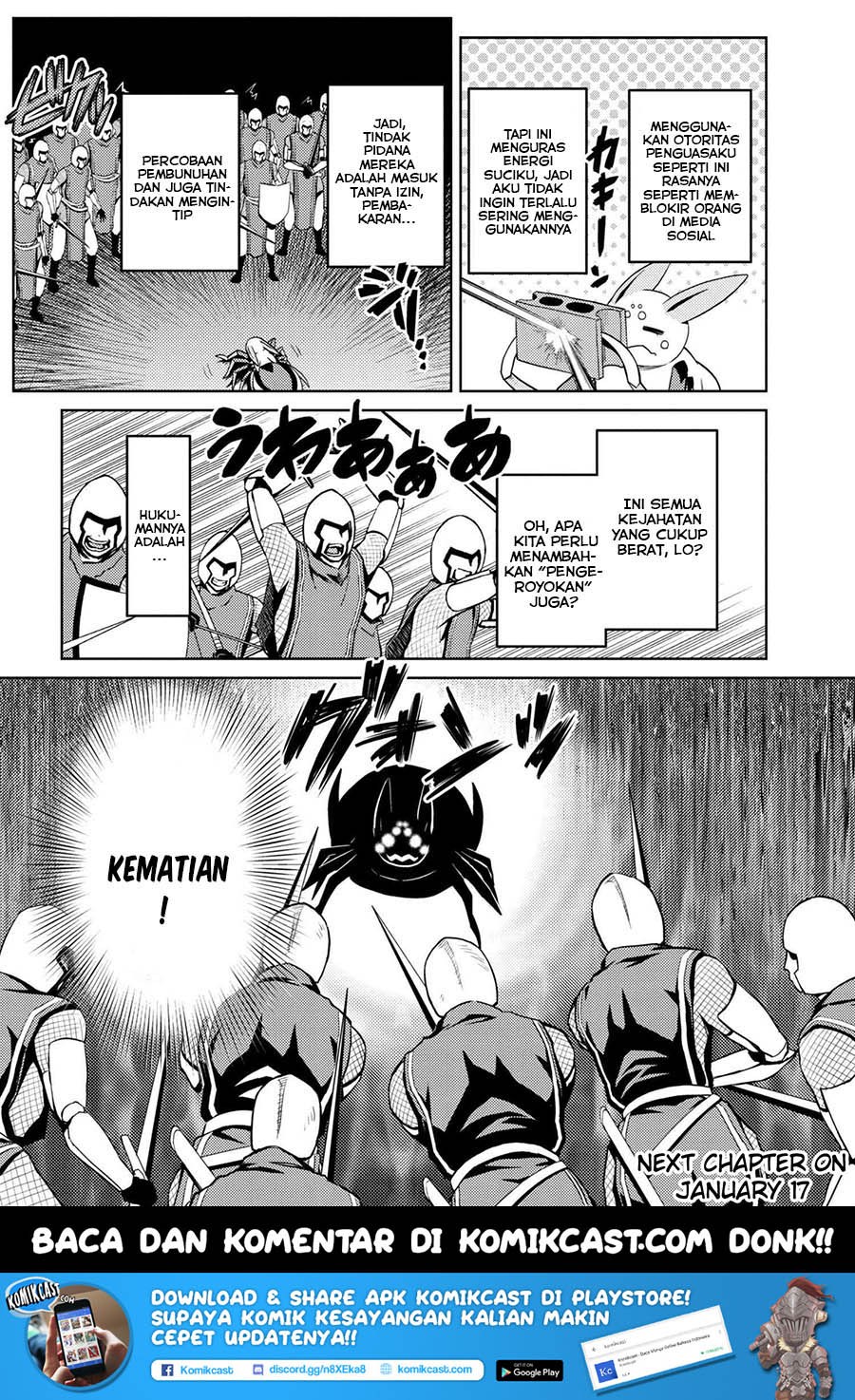 Kumo desu ga, Nani Ka? chapter 33